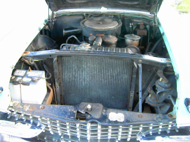 1958 28-29 Turquoise Lower Peacock Upper Cadillac DeVille