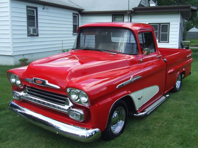 1958 Red Chevrolet Other Pickups Pickup Truck