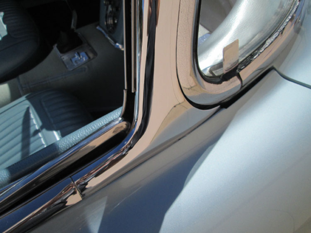 1958 Silver Blue Chevrolet Corvette