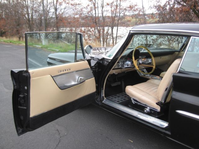 1960 Black Chrysler 300 Series Coupe