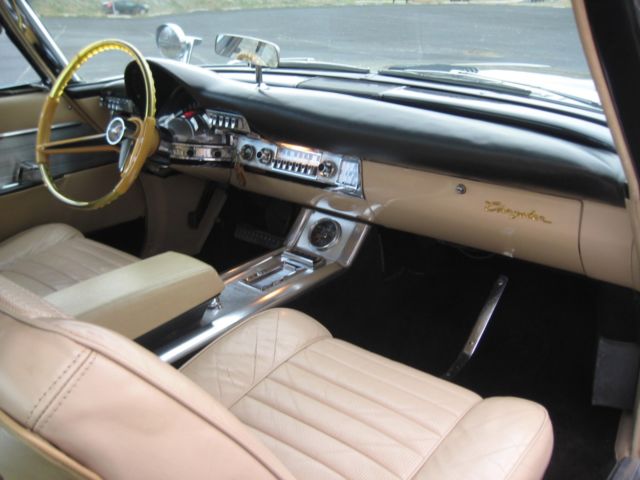 1960 Black Chrysler 300 Series Coupe