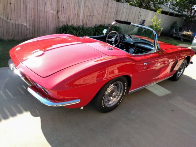 1962 Red Chevrolet Corvette Convertible