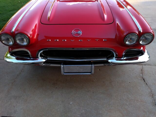 1962 Red Chevrolet Corvette Convertible