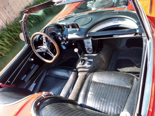 1962 Red Chevrolet Corvette Convertible