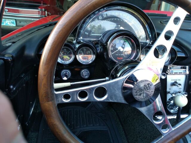 1962 Red Chevrolet Corvette Convertible