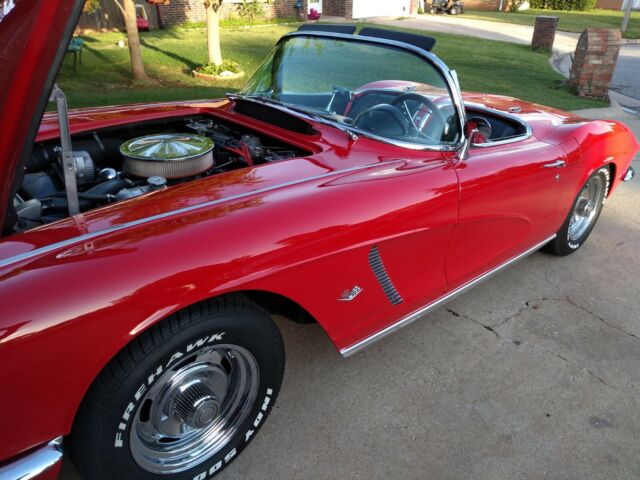 1962 Red Chevrolet Corvette Convertible