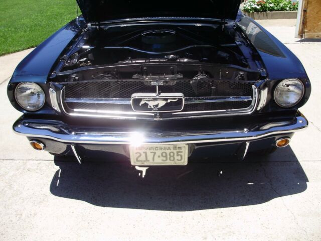 1965 Blue Ford Mustang Convertible