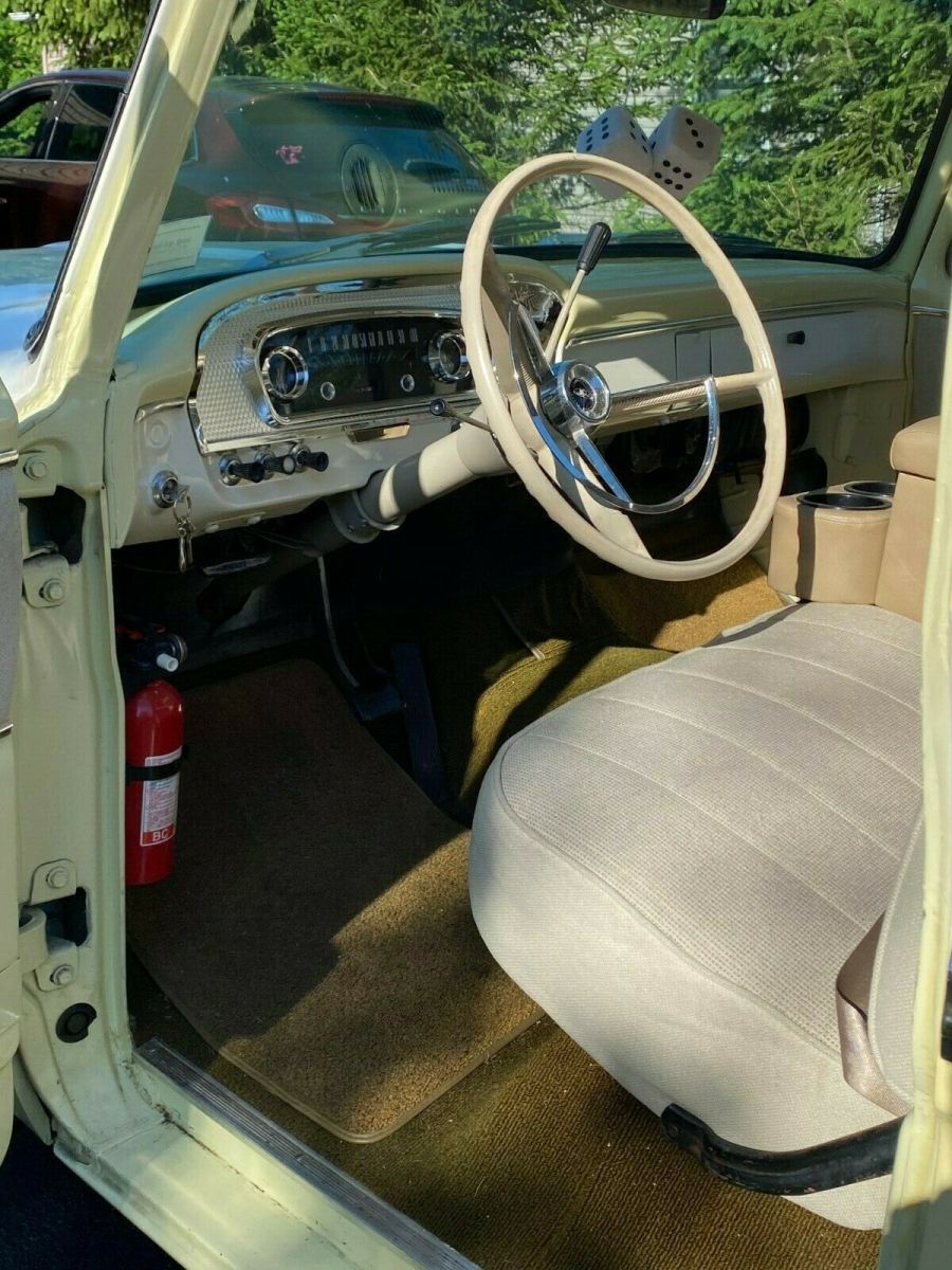 1965 Springtime Yellow and Wimbledon White Ford F-100 Standard Cab Pickup