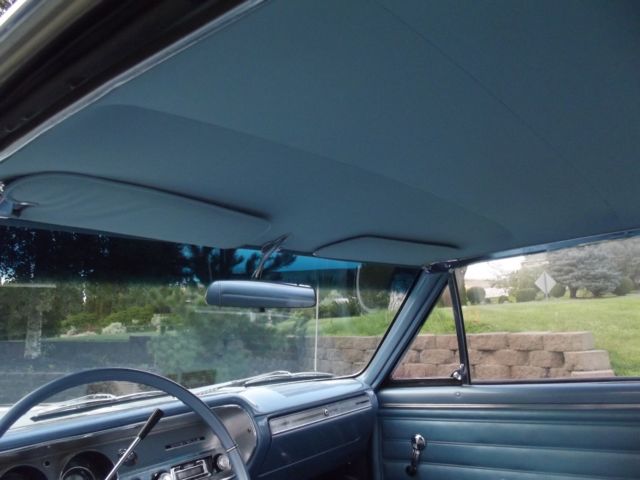 1965 White Chevrolet Malibu