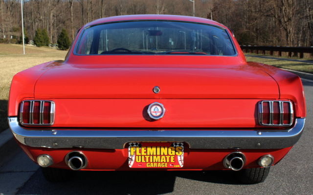 1965 Red Ford Mustang Fastback