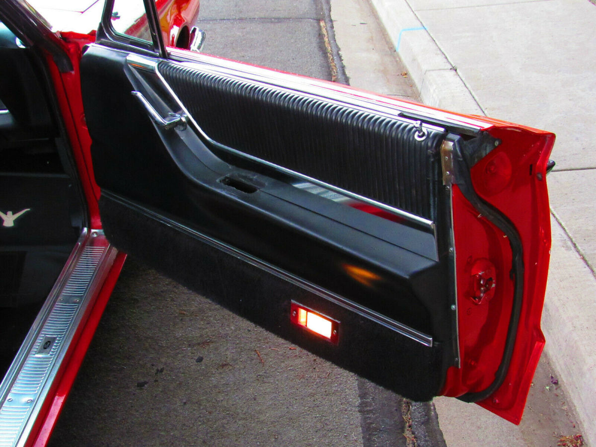 1965 Red Ford Thunderbird Convertible