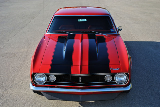 1967 Red Chevrolet Camaro Coupe