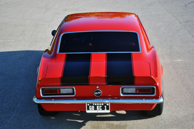 1967 Red Chevrolet Camaro Coupe