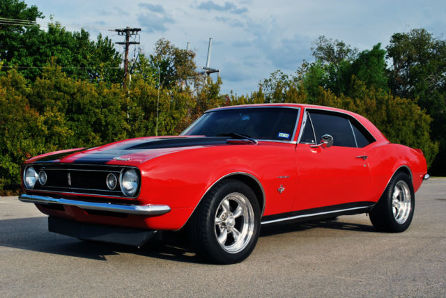 1967 Red Chevrolet Camaro Coupe
