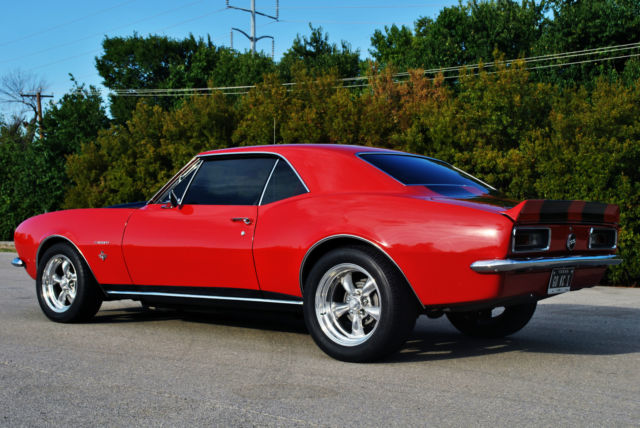 1967 Red Chevrolet Camaro Coupe