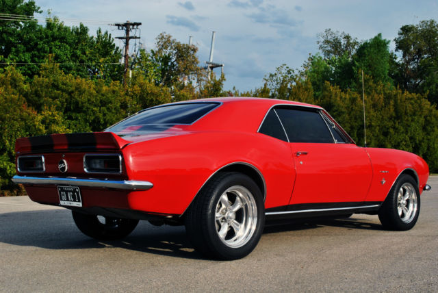 1967 Red Chevrolet Camaro Coupe