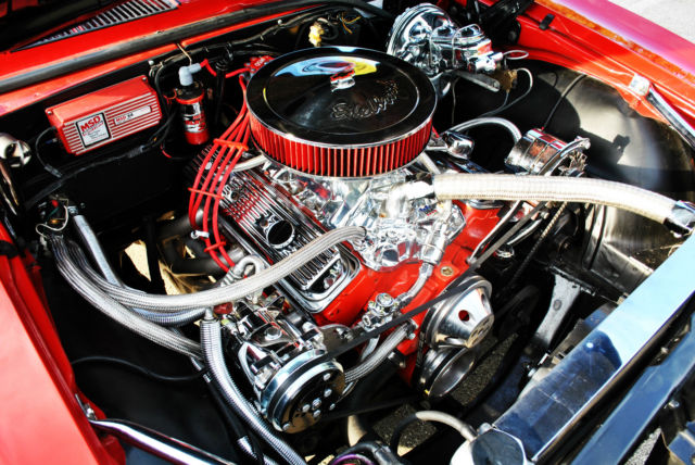 1967 Red Chevrolet Camaro Coupe