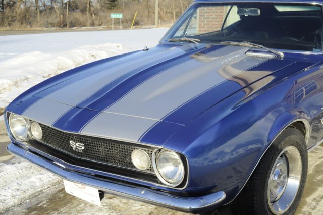 1967 Blue Chevrolet Camaro Coupe