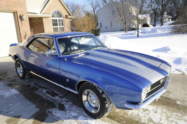 1967 Blue Chevrolet Camaro Coupe