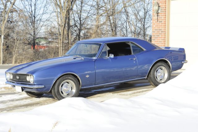 1967 Blue Chevrolet Camaro Coupe