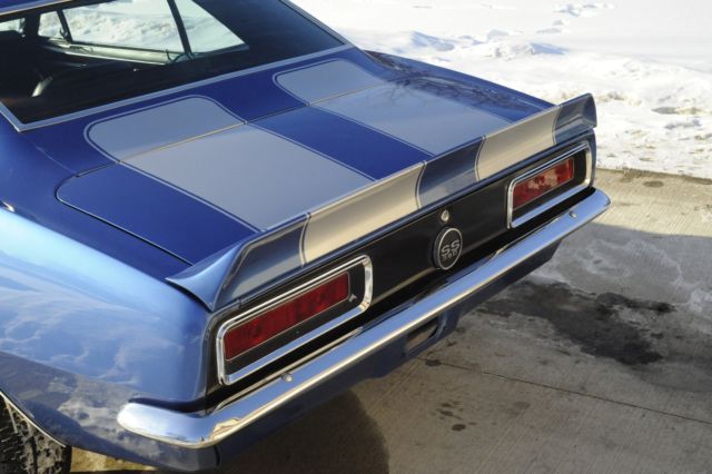 1967 Blue Chevrolet Camaro Coupe