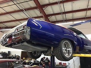 1967 Diamond Flake Silver/Icelandic Blue with orange Chevrolet Impala