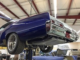 1967 Diamond Flake Silver/Icelandic Blue with orange Chevrolet Impala