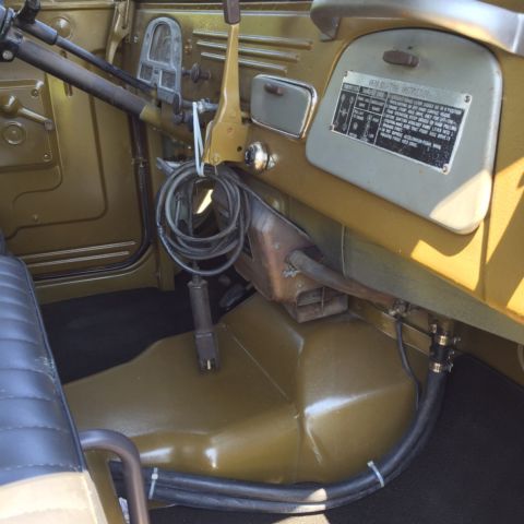 1967 Brown Toyota Land Cruiser Convertible