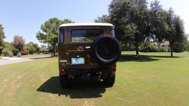1967 Brown Toyota Land Cruiser Convertible