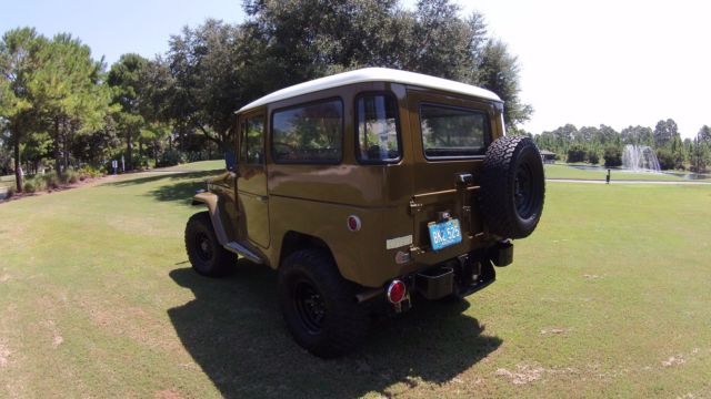 1967 Brown Toyota Land Cruiser Convertible