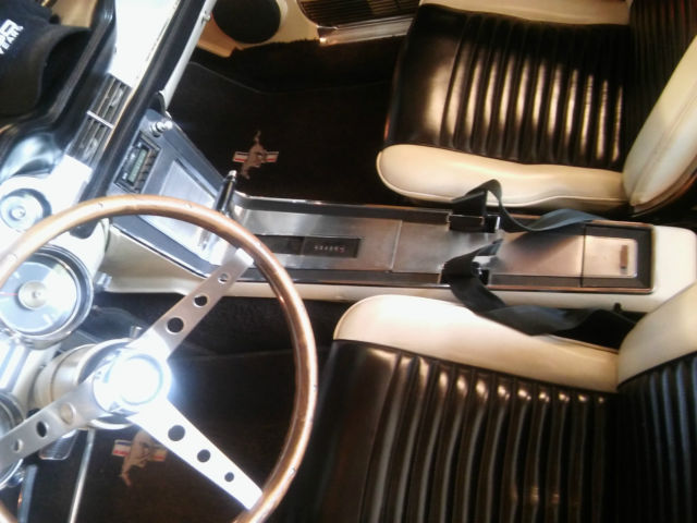 1967 Black Ford Mustang Convertible