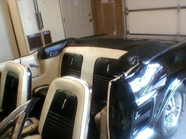 1967 Black Ford Mustang Convertible