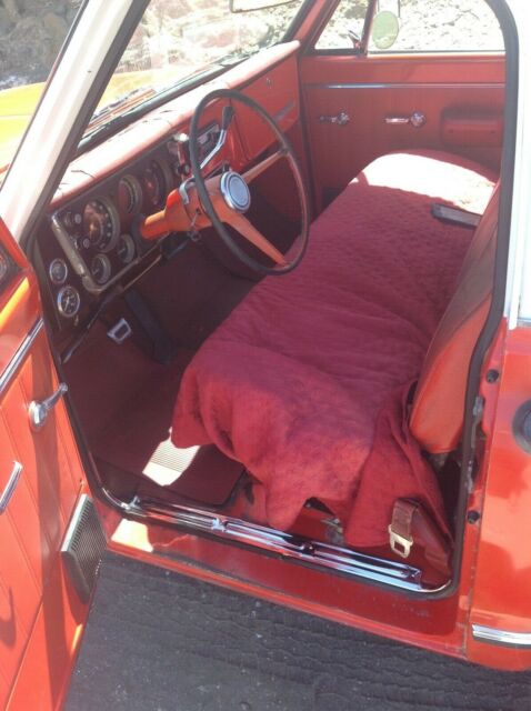 1968 Red Chevrolet C-10 Standard Cab Pickup