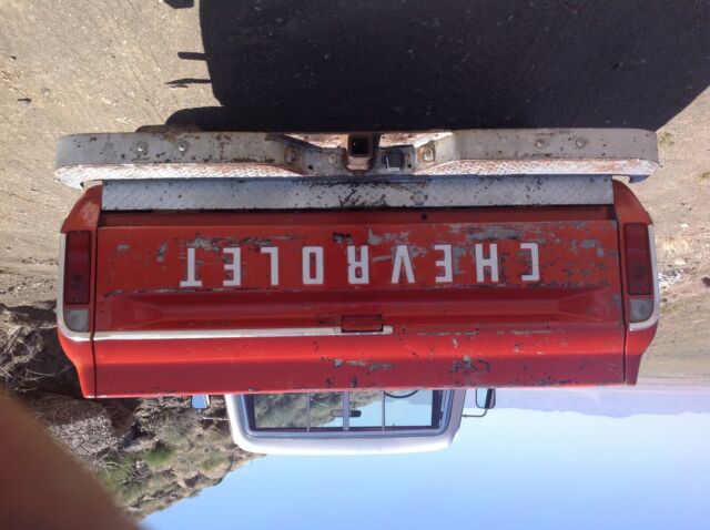 1968 Red Chevrolet C-10 Standard Cab Pickup