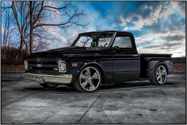 1968 Black Chevrolet C-10 Short Box Pickup