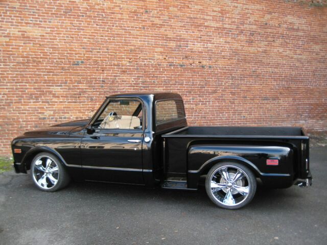 1968 Black Chevrolet C-10 Short Box Pickup