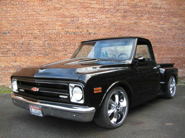 1968 Black Chevrolet C-10 Short Box Pickup