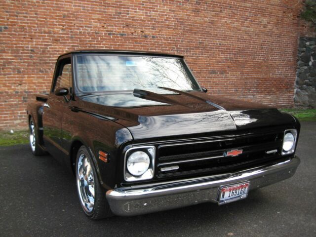 1968 Black Chevrolet C-10 Short Box Pickup