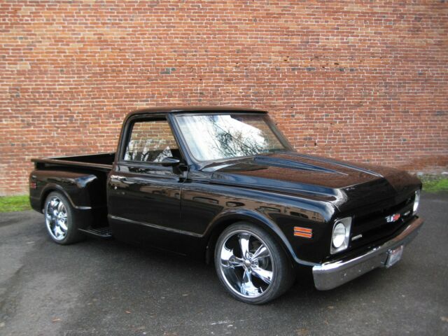 1968 Black Chevrolet C-10 Short Box Pickup