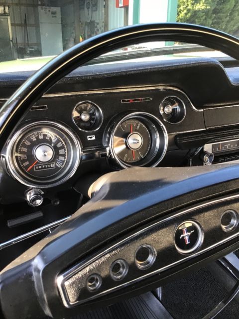 1968 Green Ford Mustang Coupe