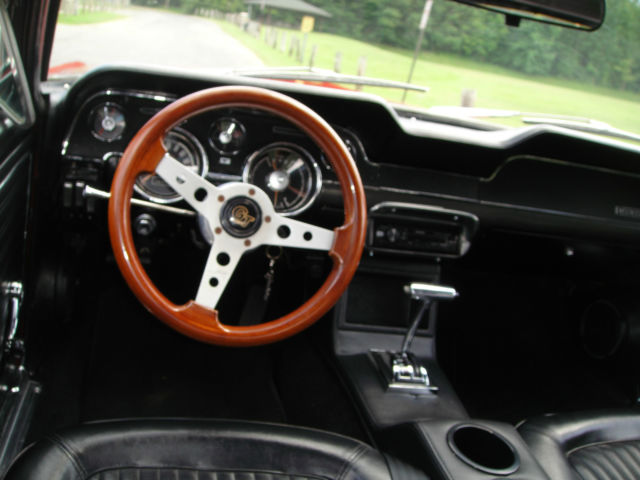 1968 Candy Apple Red Ford Mustang Convertible