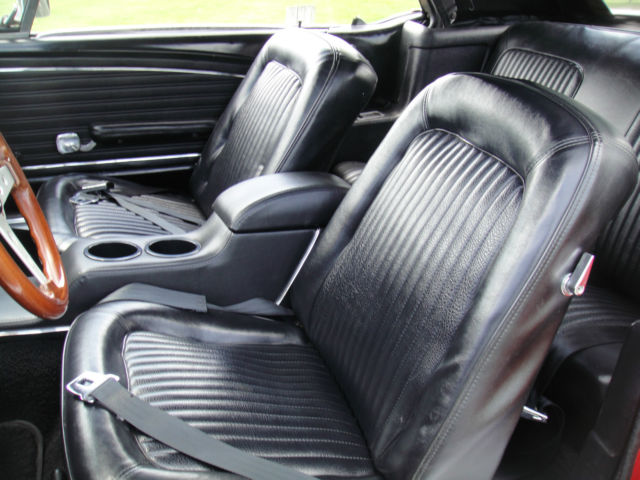 1968 Candy Apple Red Ford Mustang Convertible