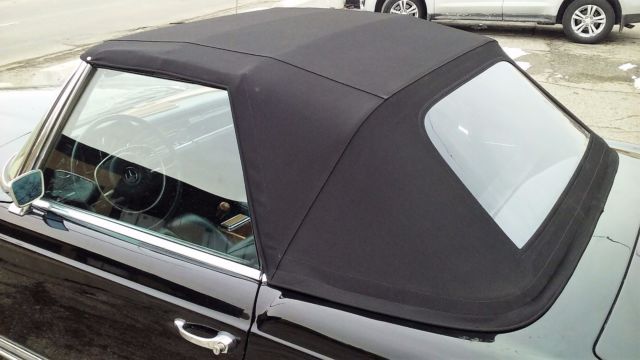 1969 Black Mercedes-Benz SL-Class Convertible