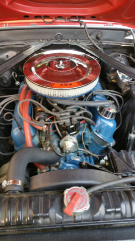 1969 Candy Apple Red Ford Mustang Coupe