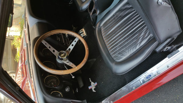 1969 Candy Apple Red Ford Mustang Coupe