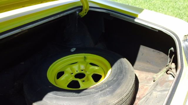 1969 Yellow Oldsmobile 442 Convertible