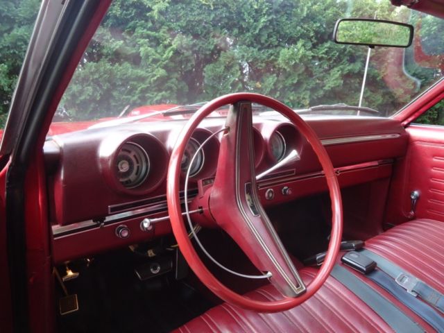1969 Red Ford Torino Convertible