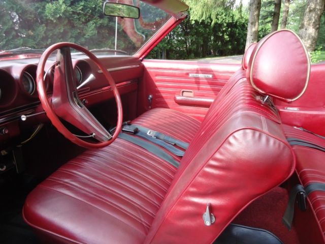 1969 Red Ford Torino Convertible