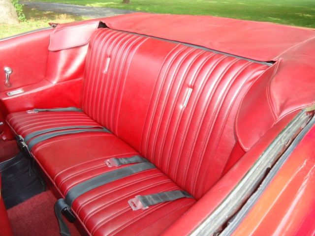 1969 Red Ford Torino Convertible