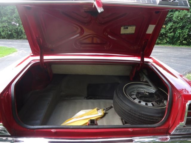 1969 Red Ford Torino Convertible